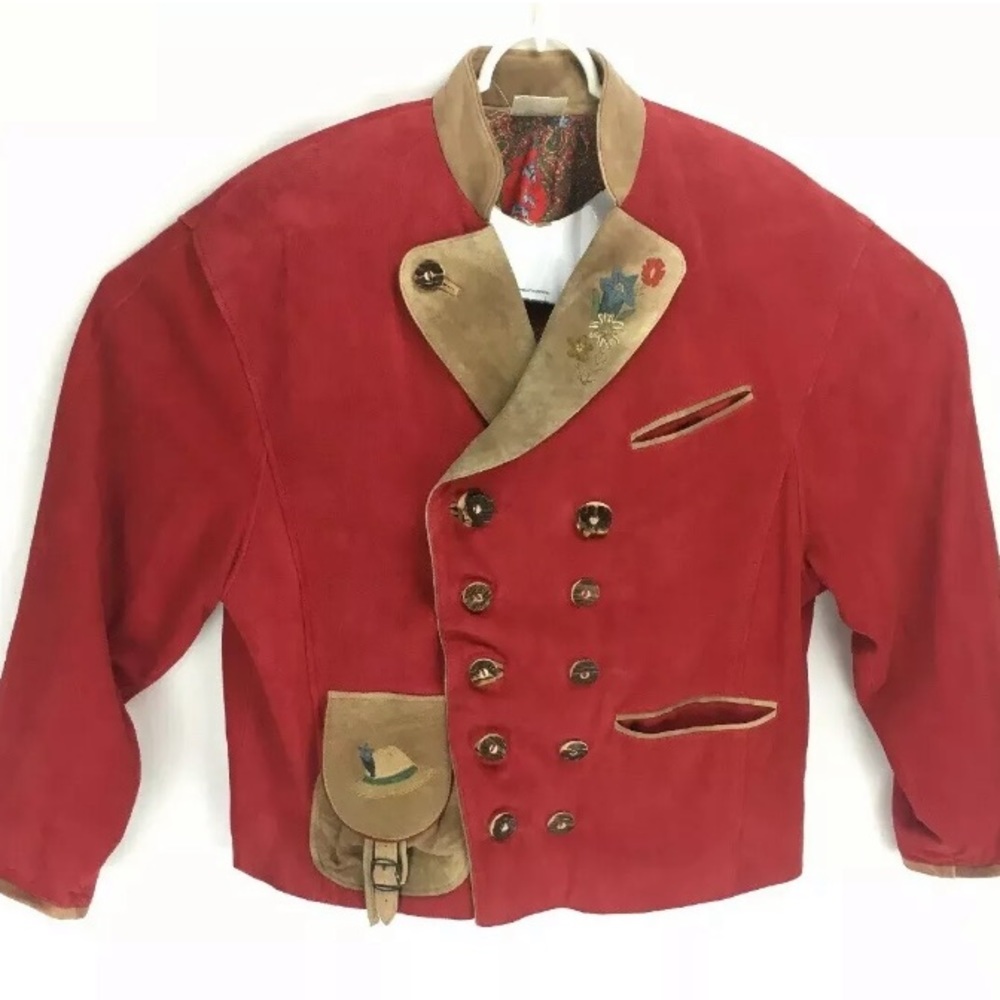 Meindl Trachten Women’s Leather Jacket Vintage